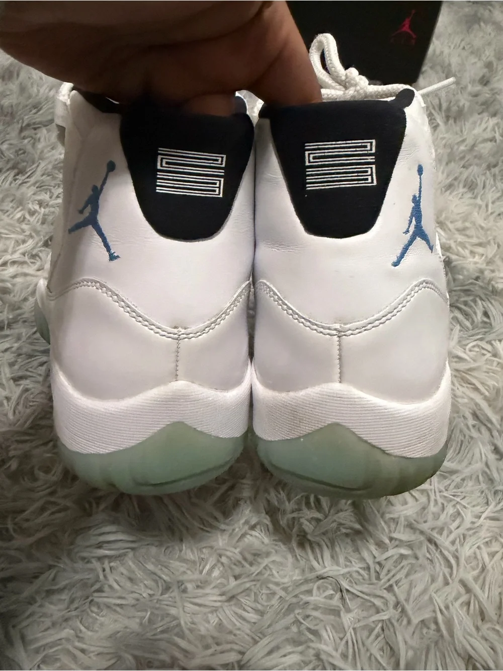 Air Jordan 11 Retro Legend Blue 2014 Size 12